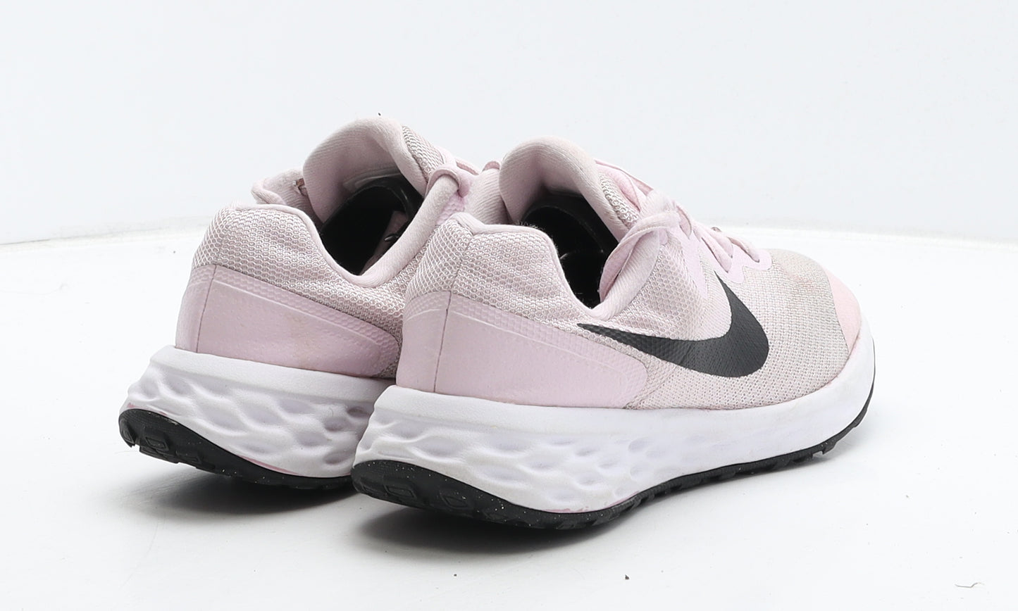 Nike Girls Pink Trainer UK 3 35.5