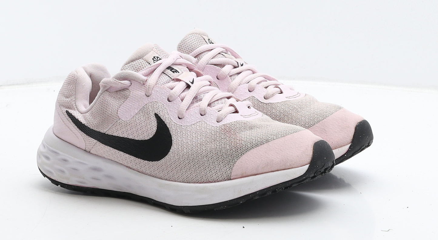 Nike Girls Pink Trainer UK 3 35.5