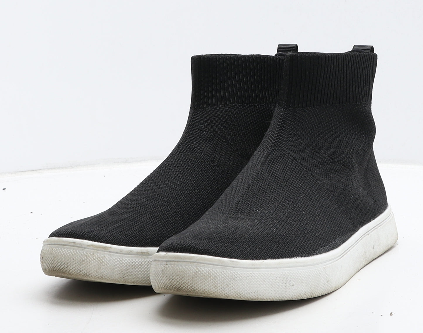 Fabric Womens Black Fabric Trainer Casual UK 6 39