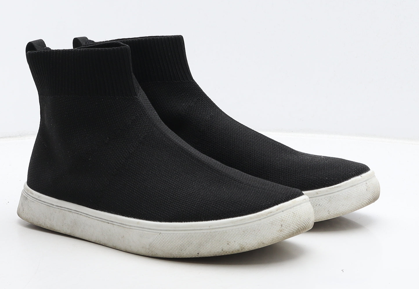 Fabric Womens Black Fabric Trainer Casual UK 6 39