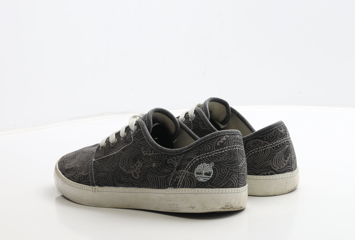 Timberland Mens Grey Geometric Fabric Trainer UK 7.5 41.5