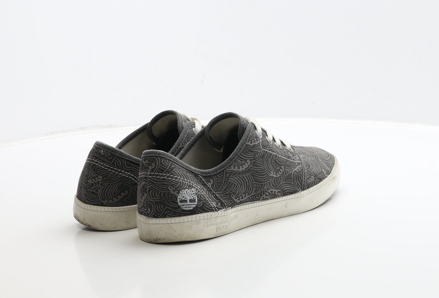 Timberland Mens Grey Geometric Fabric Trainer UK 7.5 41.5