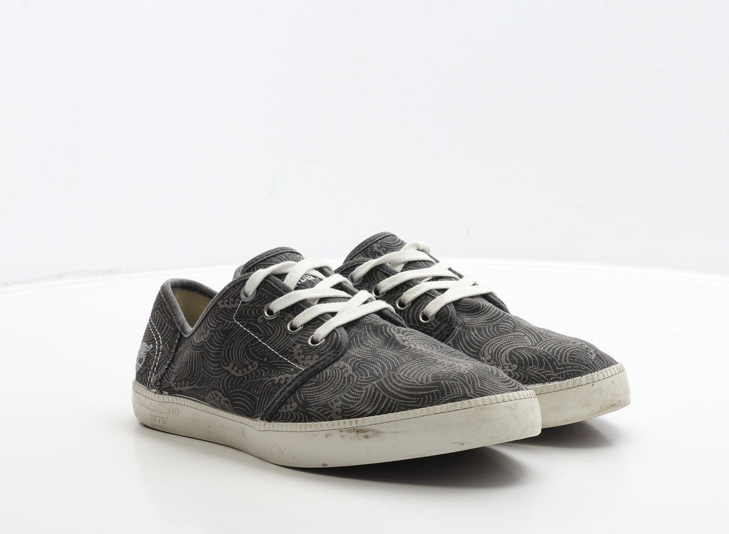 Timberland Mens Grey Geometric Fabric Trainer UK 7.5 41.5
