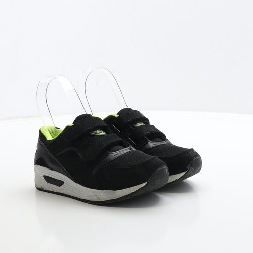 Mx2 Boys Black Polyester Trainer UK 12 30