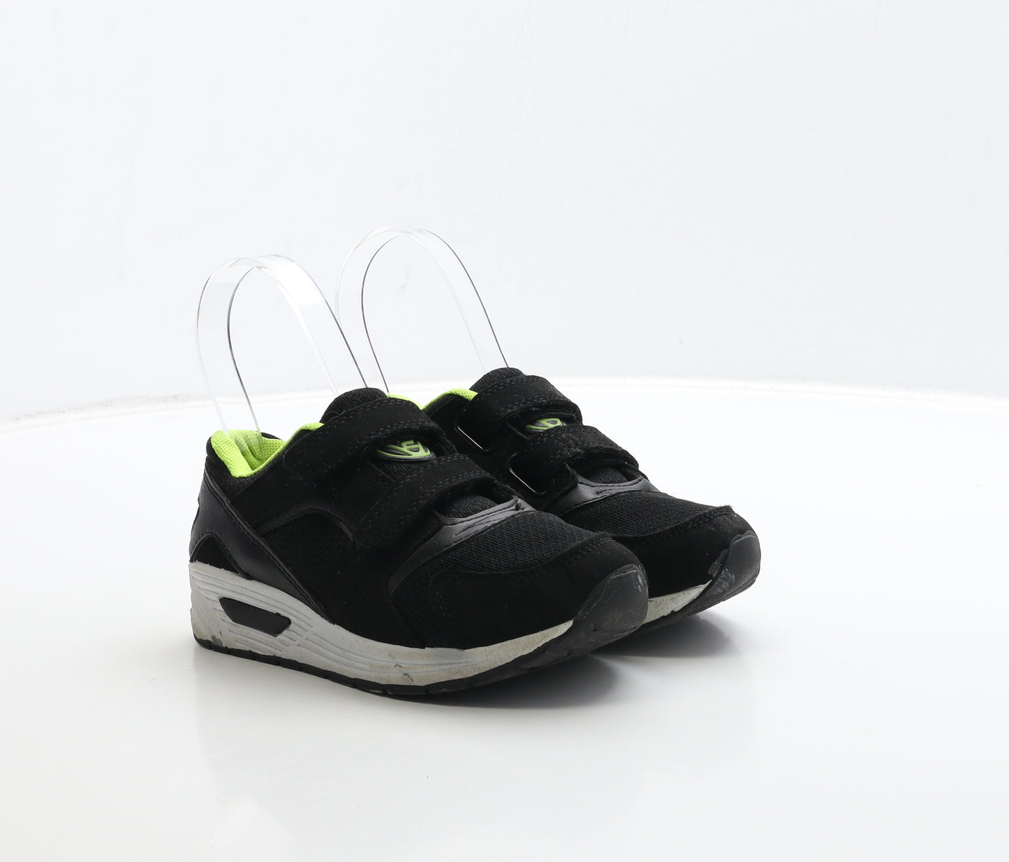 Mx2 Boys Black Polyester Trainer UK 12 30