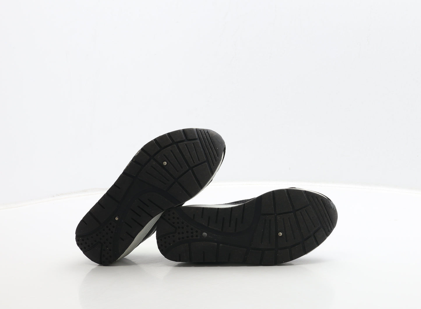 Mx2 Boys Black Polyester Trainer UK 12 30