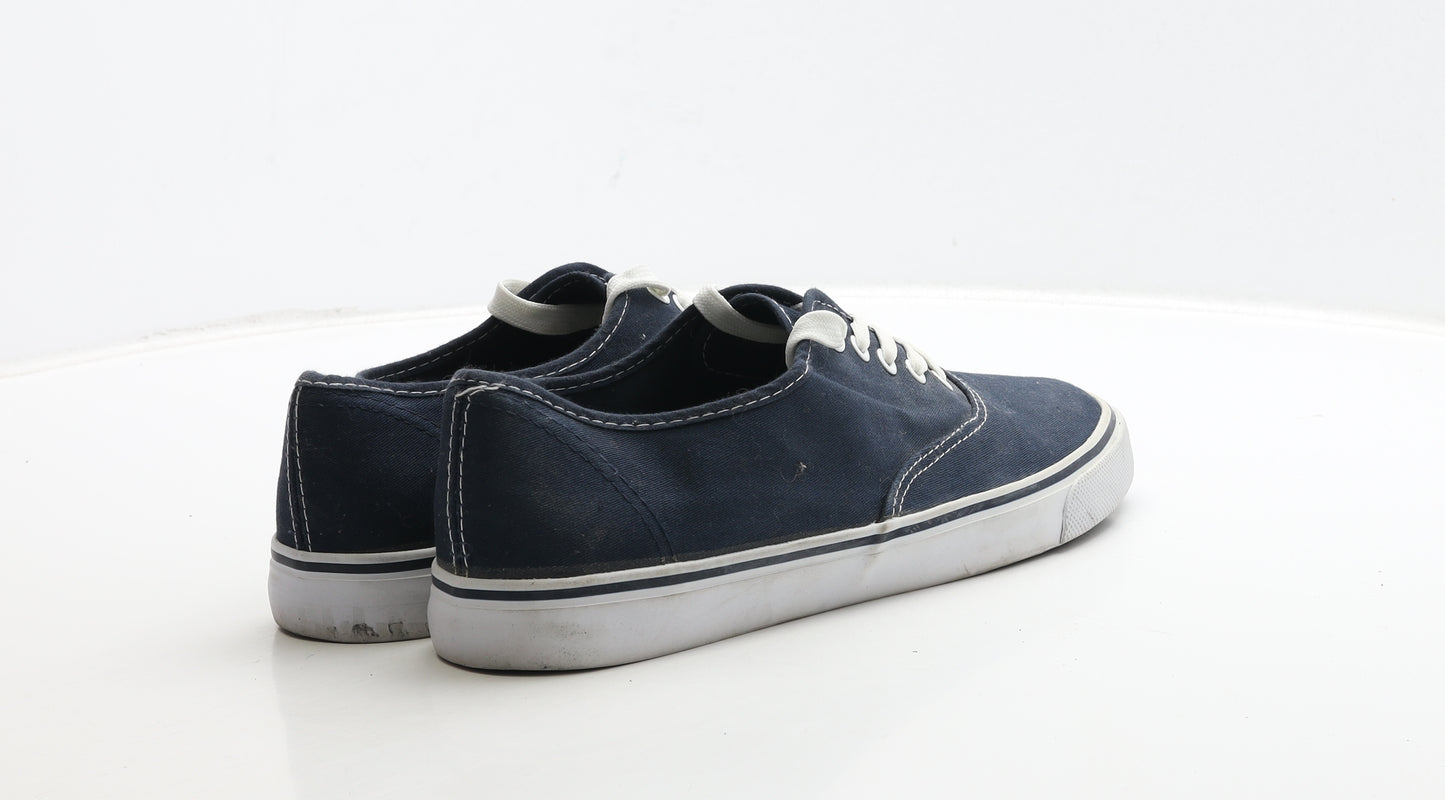 Cedar Wood State Mens Blue Fabric Trainer UK 11 45