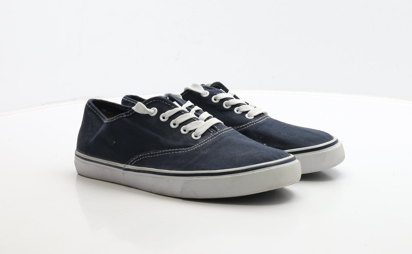 Cedar Wood State Mens Blue Fabric Trainer UK 11 45