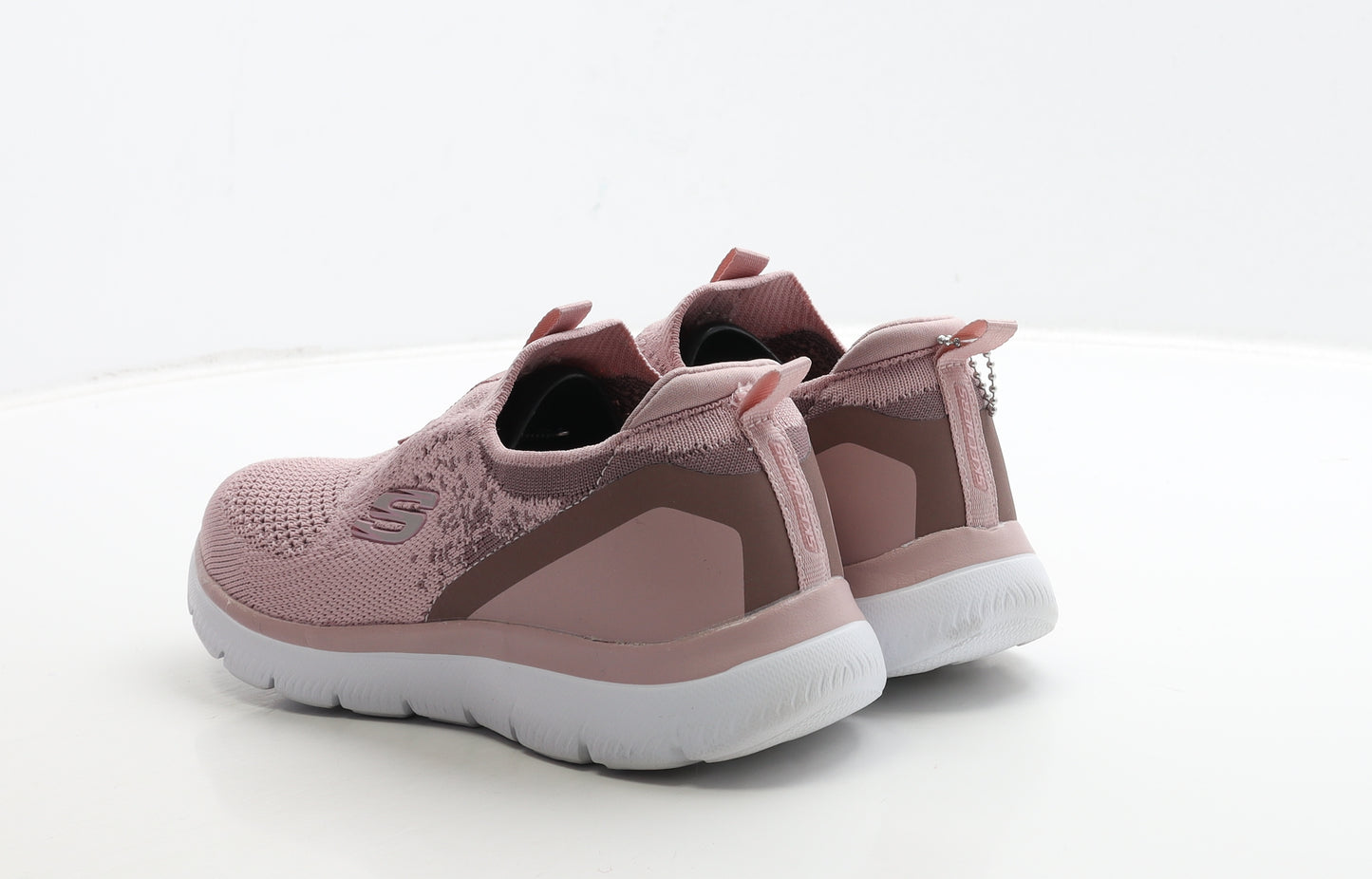 Skechers Womens Pink Polyester Trainer UK 4 37