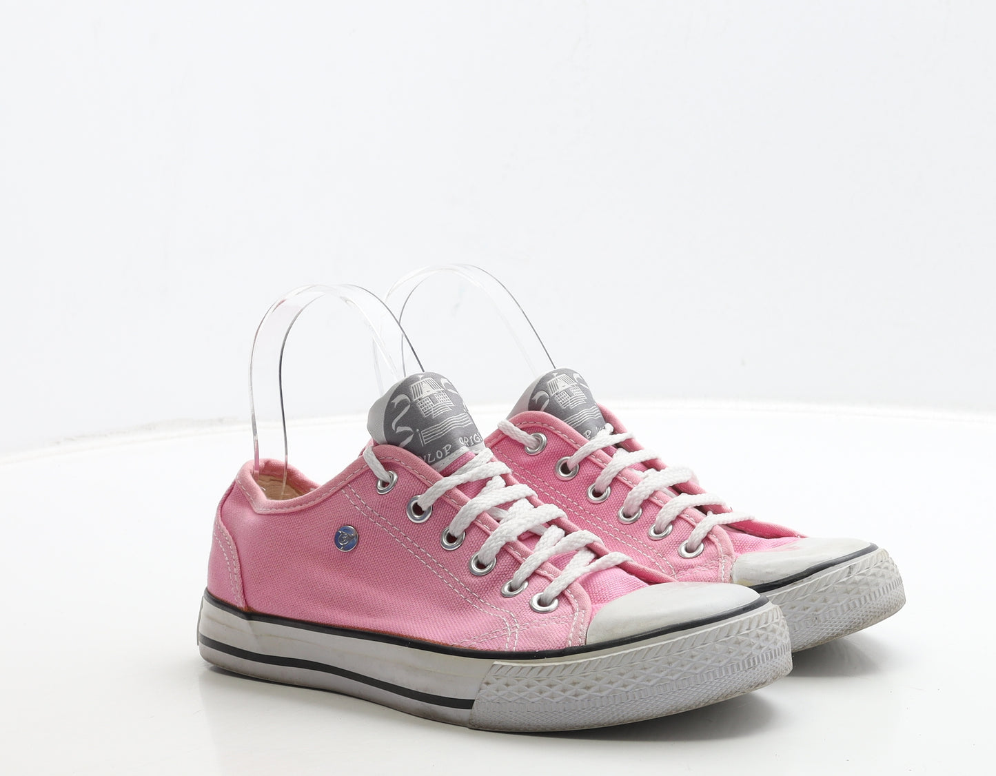 Dunlop Womens Pink Fabric Trainer UK 4