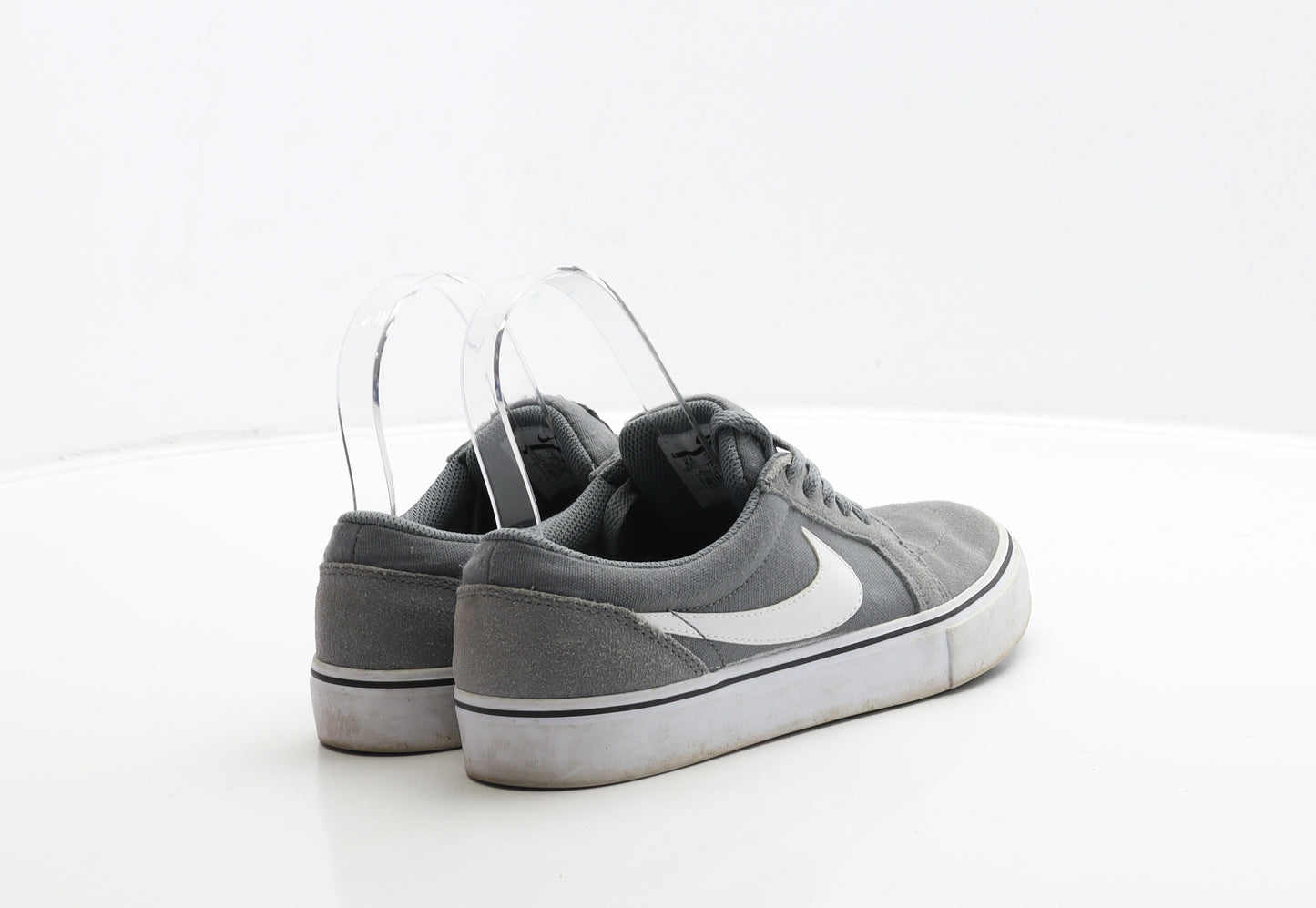 Nike Boys Grey Suede Trainer UK 4 36.5