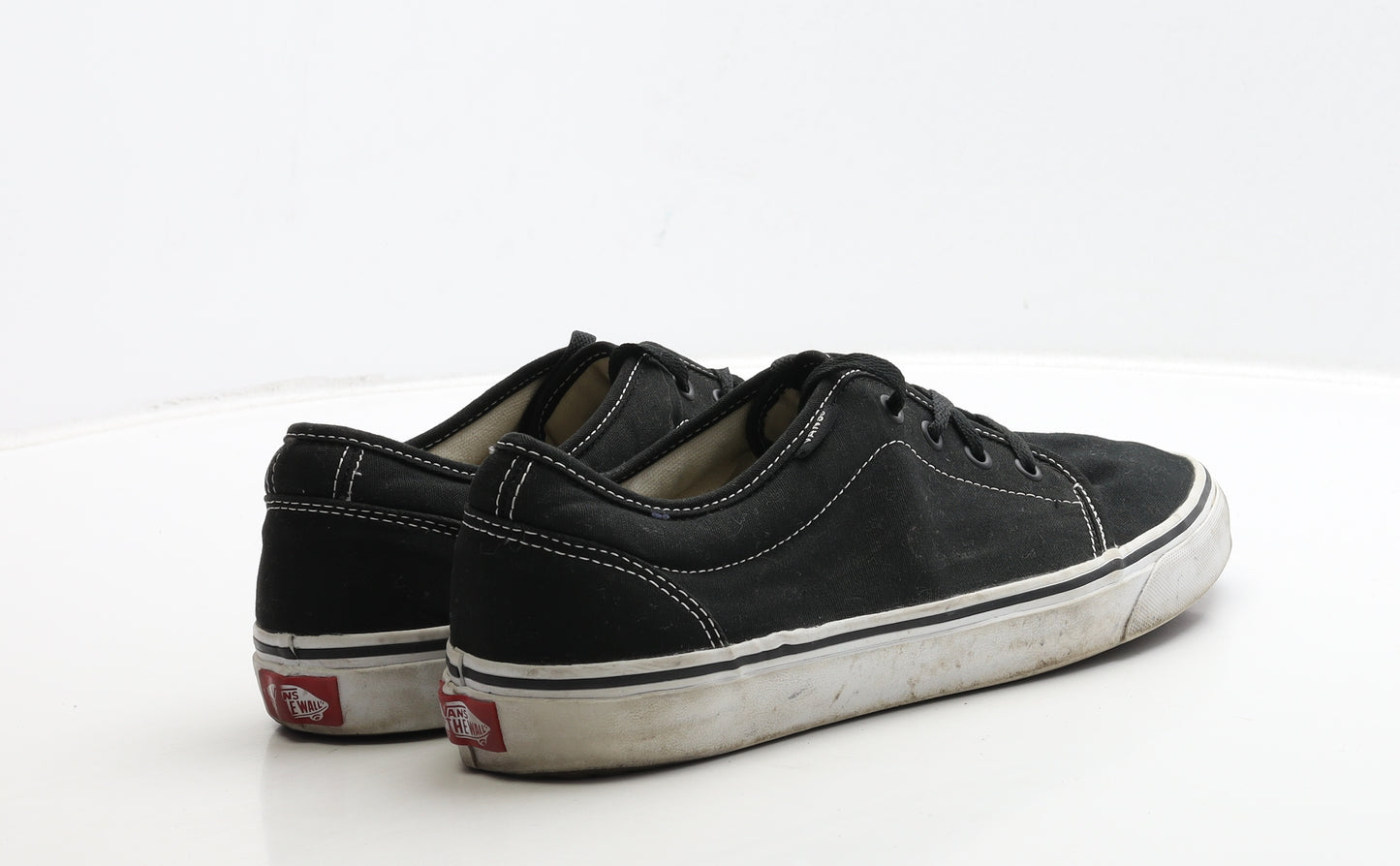 VANS Mens Black Fabric Trainer UK 11 46