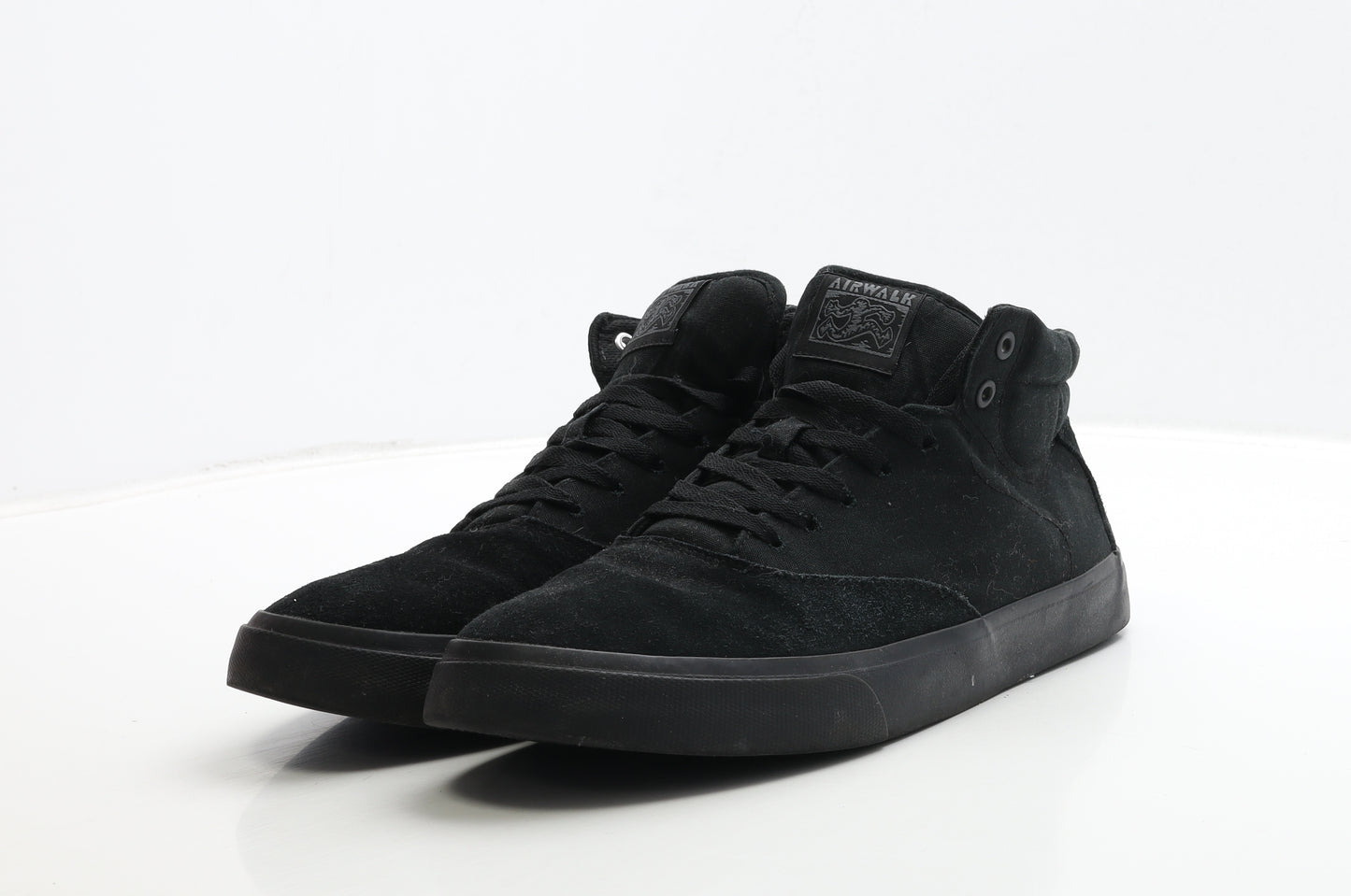 AIRWALK Mens Black Suede Trainer UK 10 45