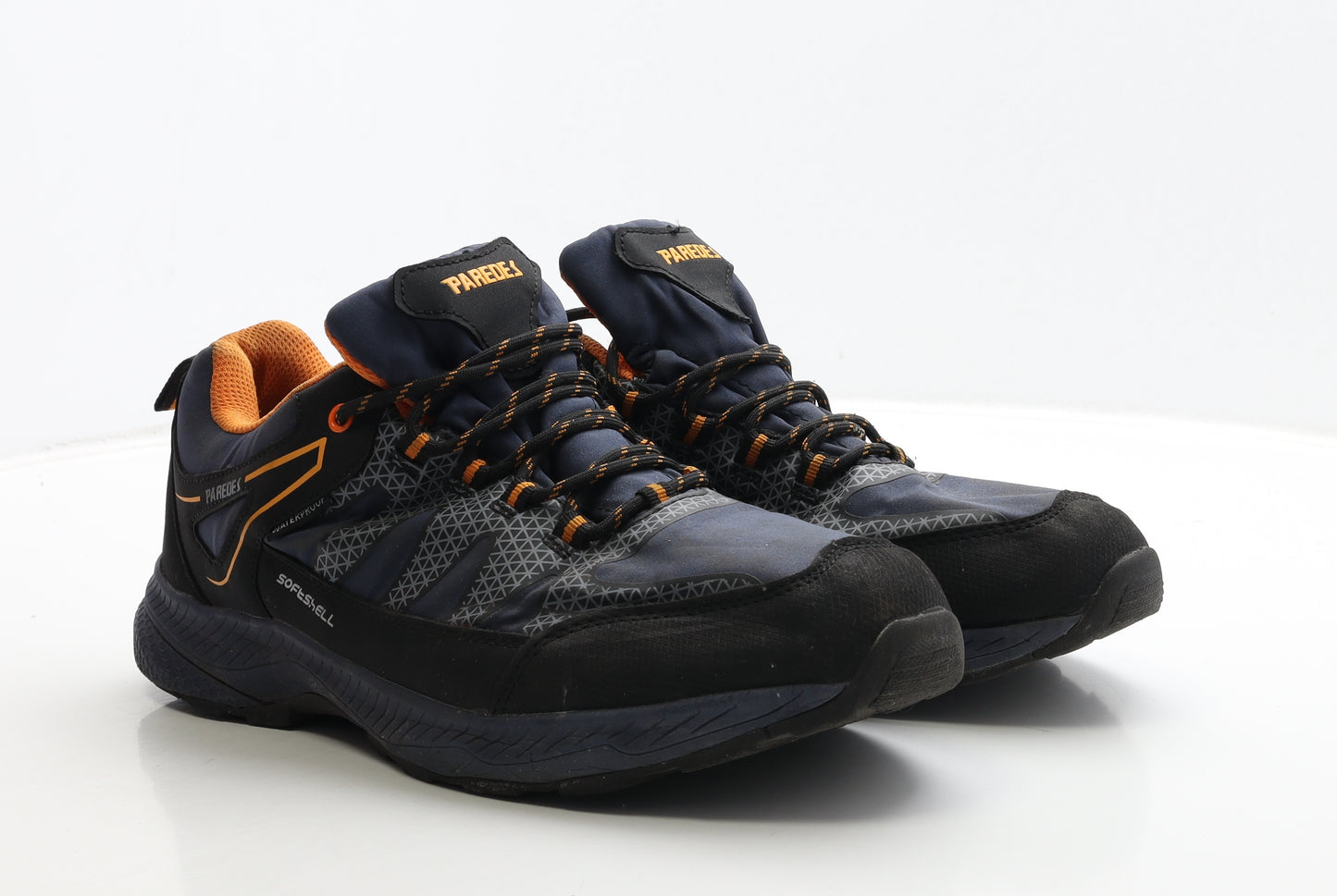 Paredes Mens Blue Polyester Trainer UK 11 46 - Walking Trainers