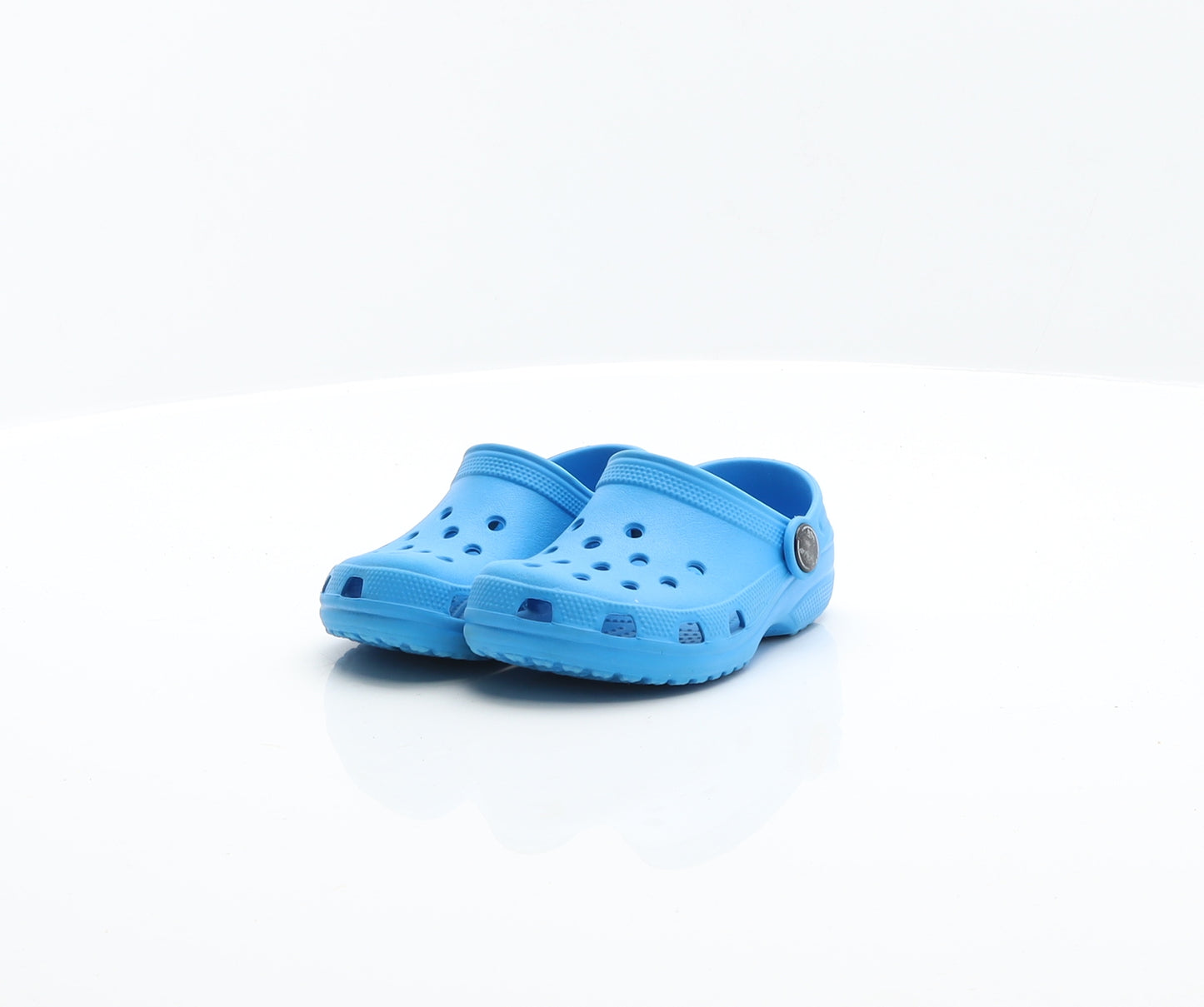 Crocs Boys Blue Rubber Clog Sandal UK 6 US 7