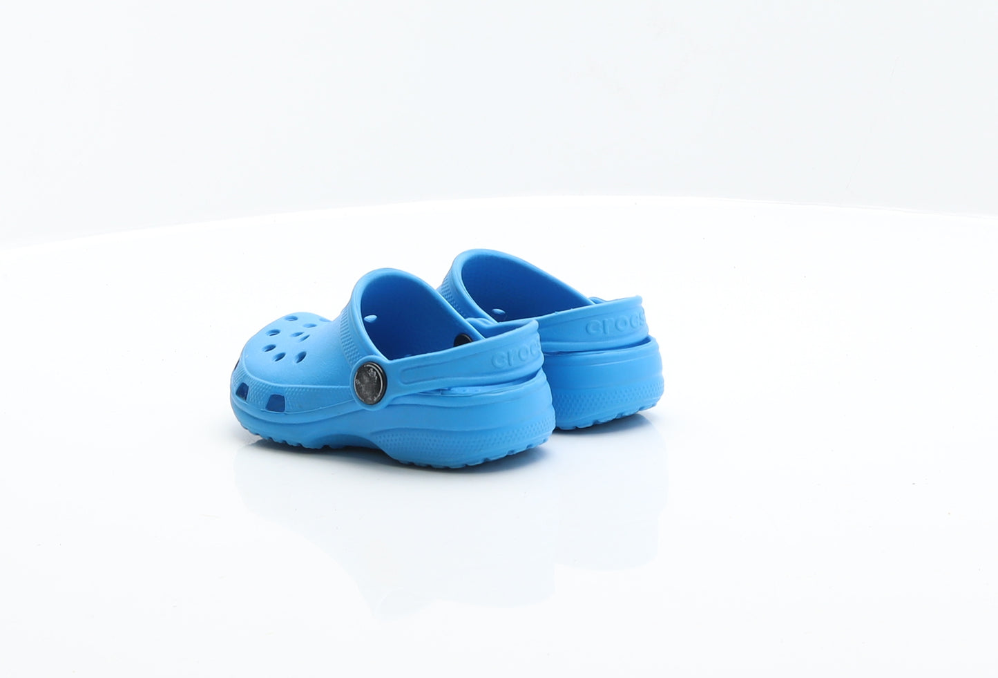 Crocs Boys Blue Rubber Clog Sandal UK 6 US 7