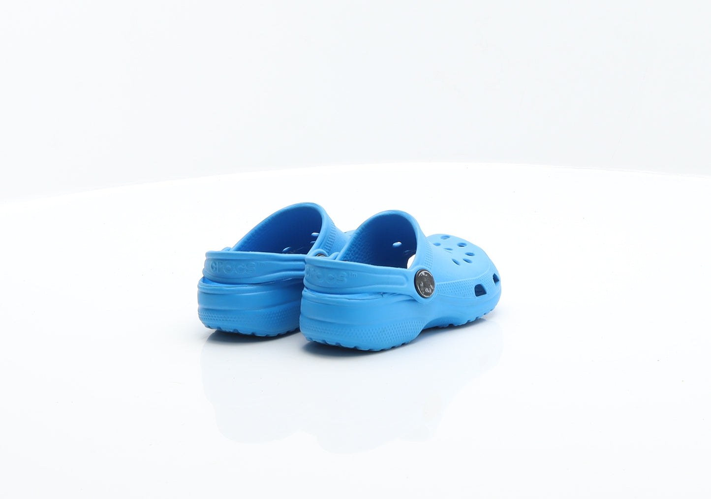 Crocs Boys Blue Rubber Clog Sandal UK 6 US 7