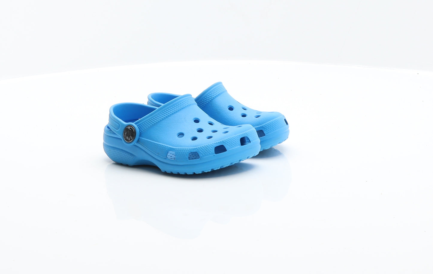 Crocs Boys Blue Rubber Clog Sandal UK 6 US 7