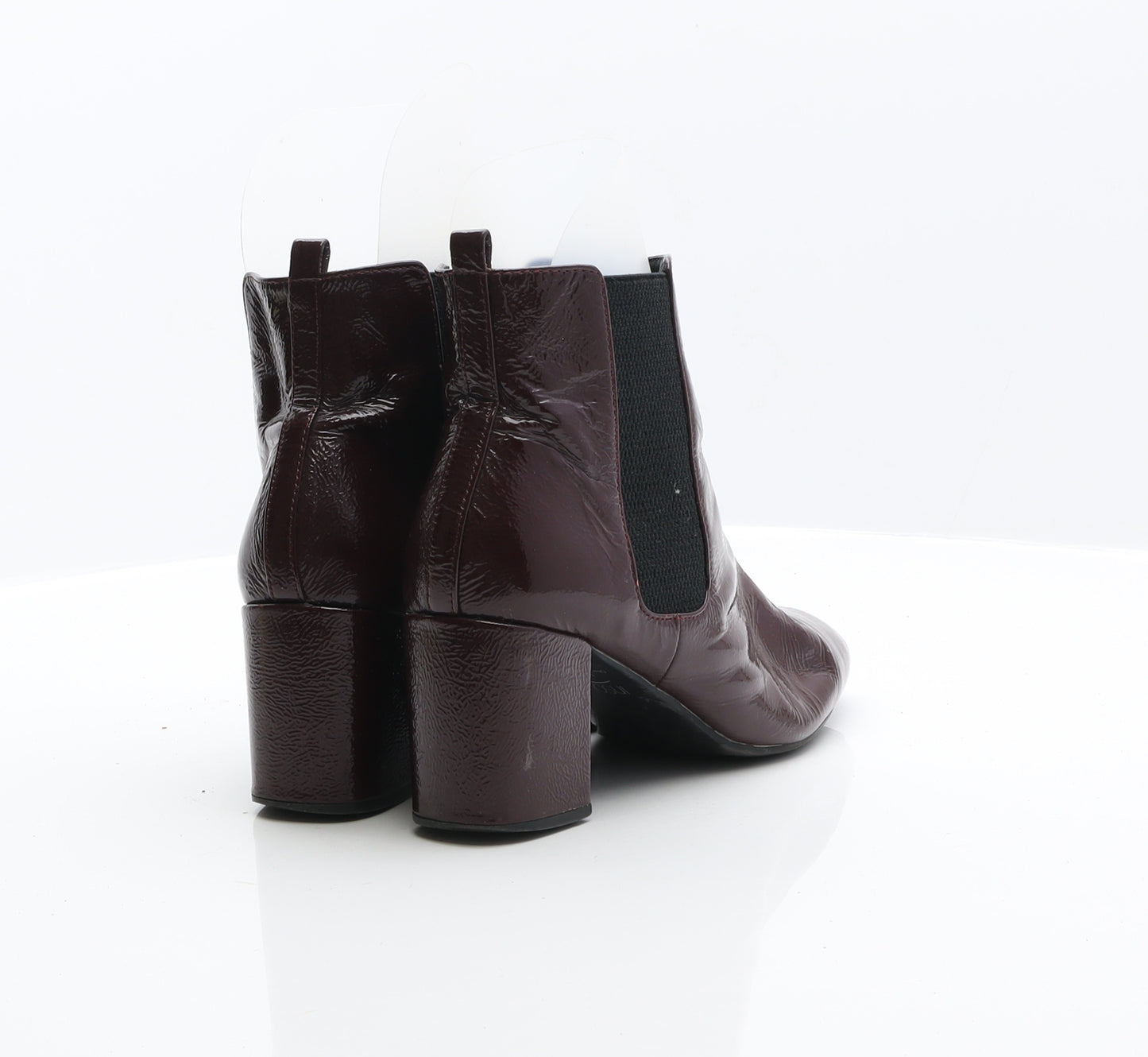 Insolia Womens Purple Leather Chelsea Boot UK 6
