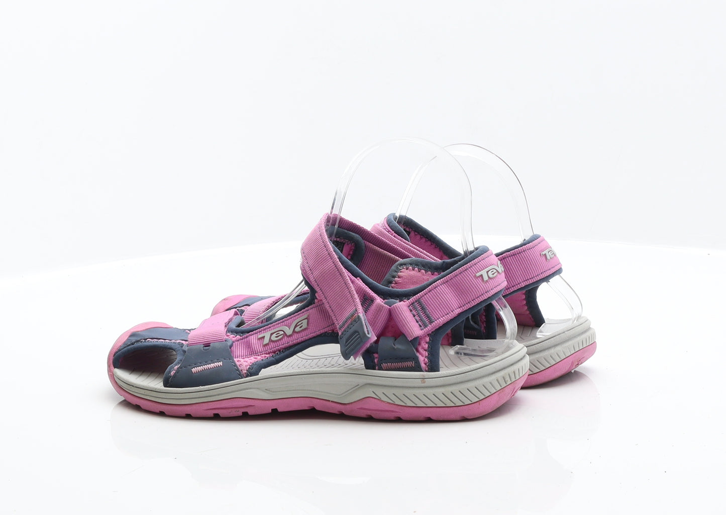 Teva Womens Pink Synthetic Flat UK 7
