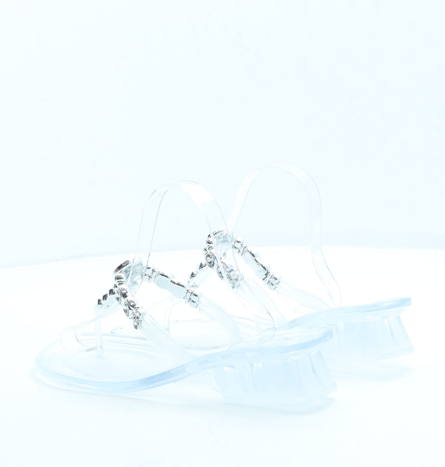 Holster Womens Clear Polyester Thong Sandal UK 8 41 US 10