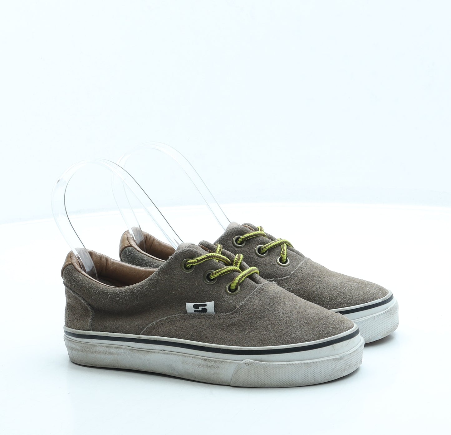 Seaside Boys Brown Suede Trainer UK 13 31