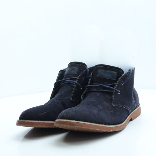 Cedar Wood State Mens Blue Suede Desert Boot UK 11 45 US 12