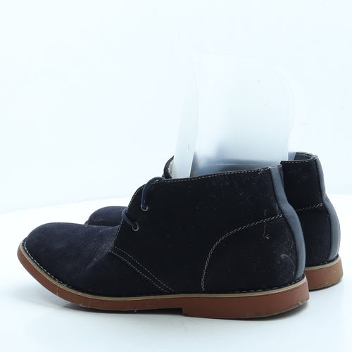 Cedar Wood State Mens Blue Suede Desert Boot UK 11 45 US 12