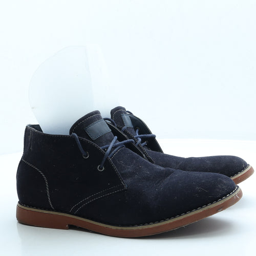 Cedar Wood State Mens Blue Suede Desert Boot UK 11 45 US 12