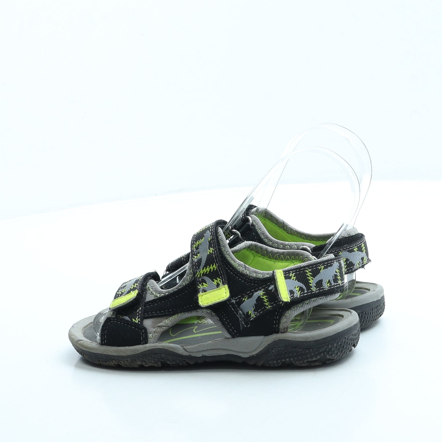 Walkright Boys Grey Polyester Slip On Sandal UK 11