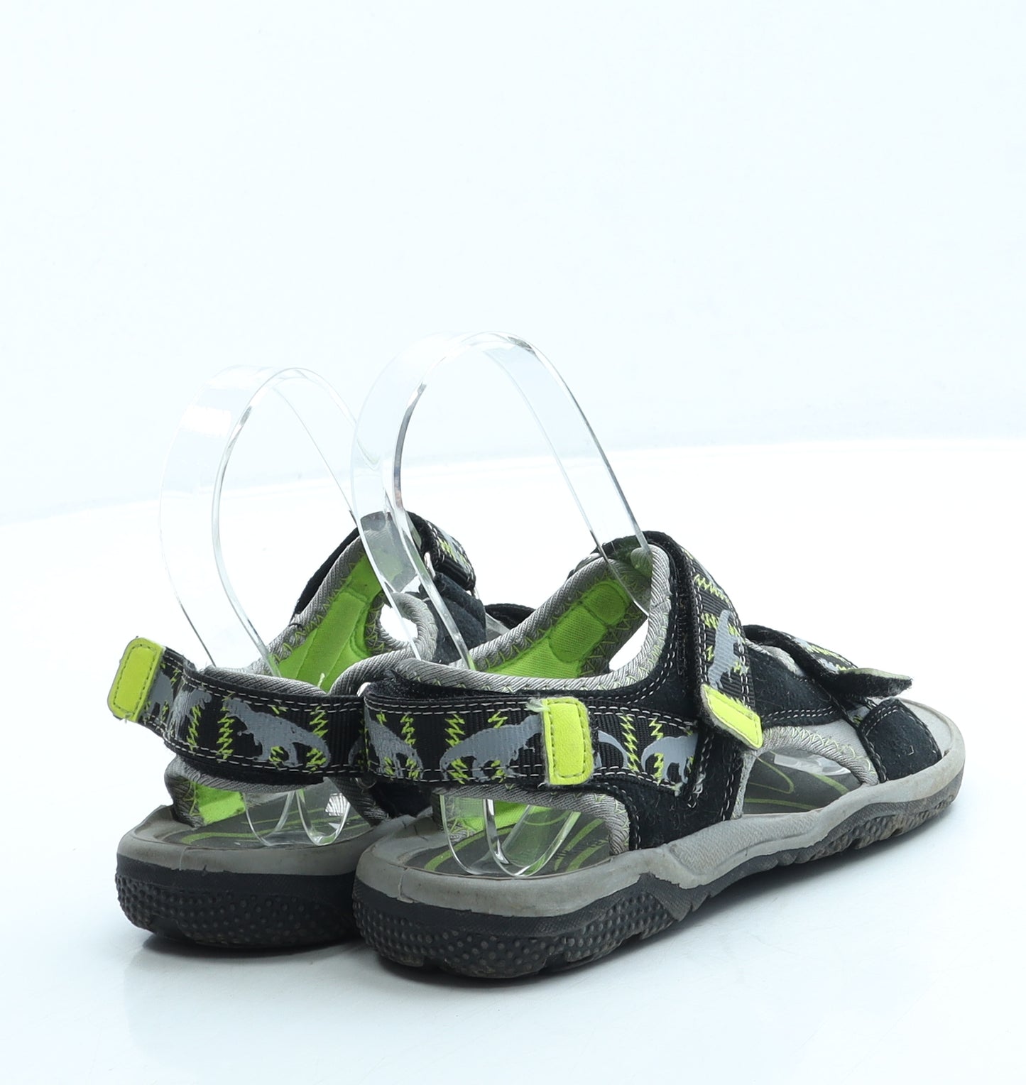 Walkright Boys Grey Polyester Slip On Sandal UK 11