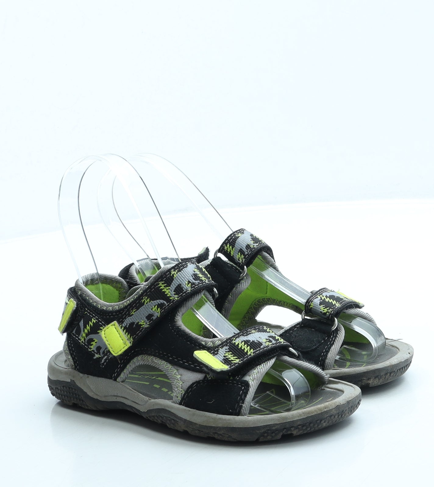 Walkright Boys Grey Polyester Slip On Sandal UK 11