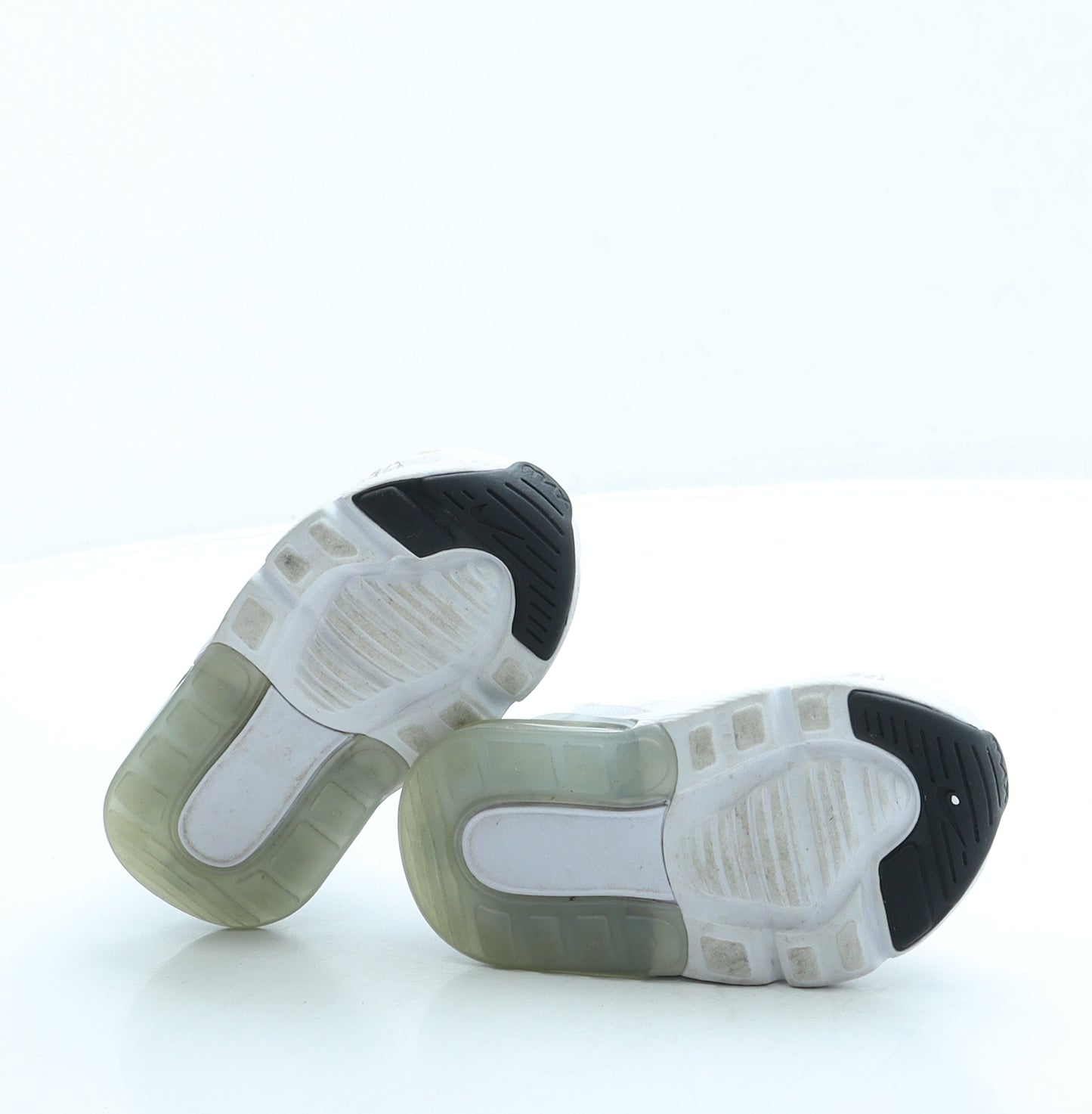 Nike Boys White Polyester Trainer UK 4.5 21 - Air 27C