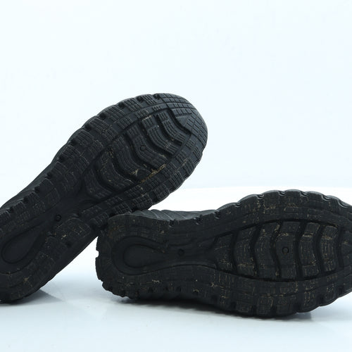 PEP&CO Mens Black Polyester Trainer UK 7