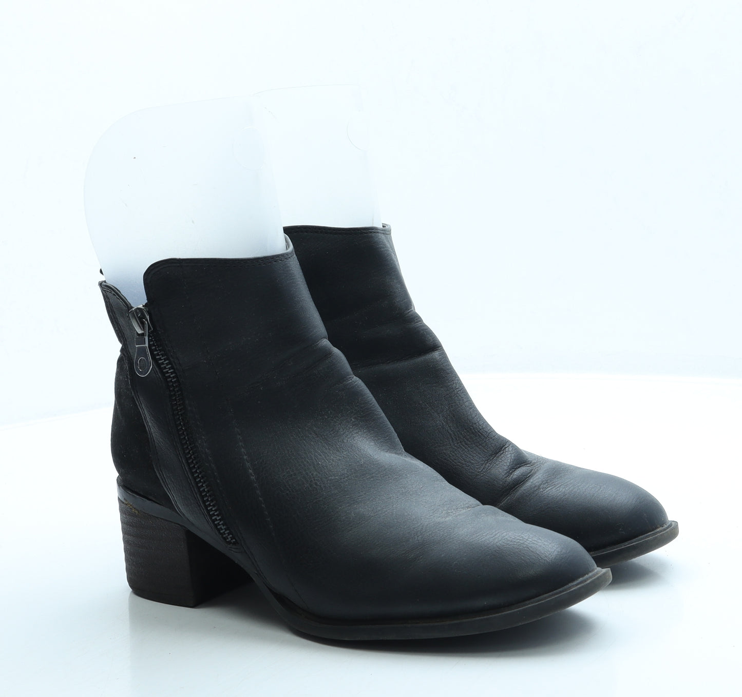 NEXT Womens Black Leather Chelsea Boot UK 7 41