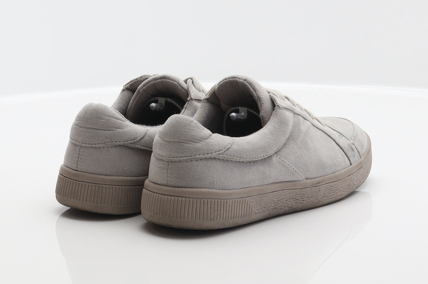 New Look Girls Grey Polyester Trainer UK 2 35