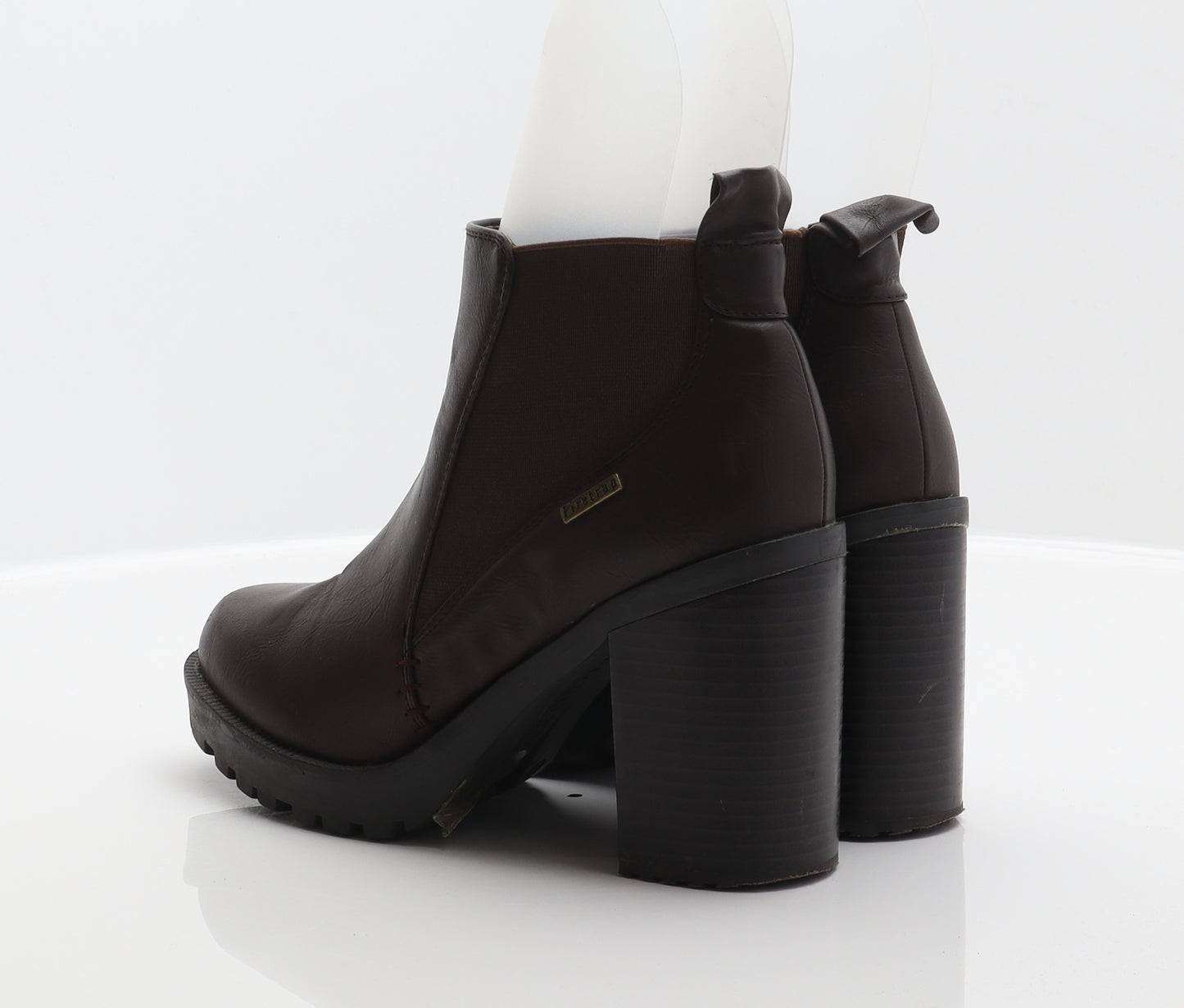 Firetrap Womens Brown Synthetic Chelsea Boot UK 5 38