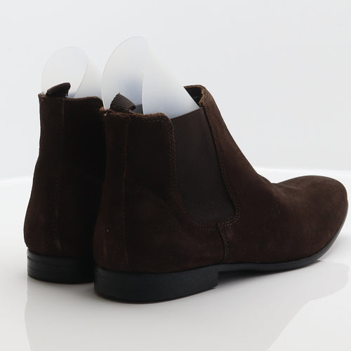 NEXT Mens Brown Leather Chelsea Boot UK 11 45