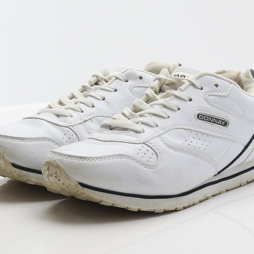Donnay Mens White Synthetic Trainer UK 8 42
