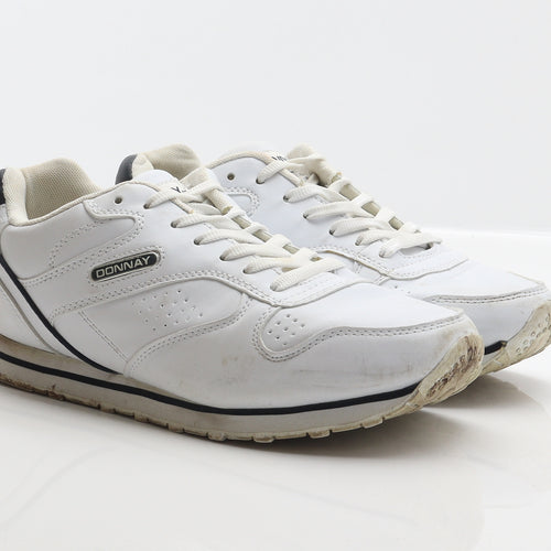 Donnay Mens White Synthetic Trainer UK 8 42