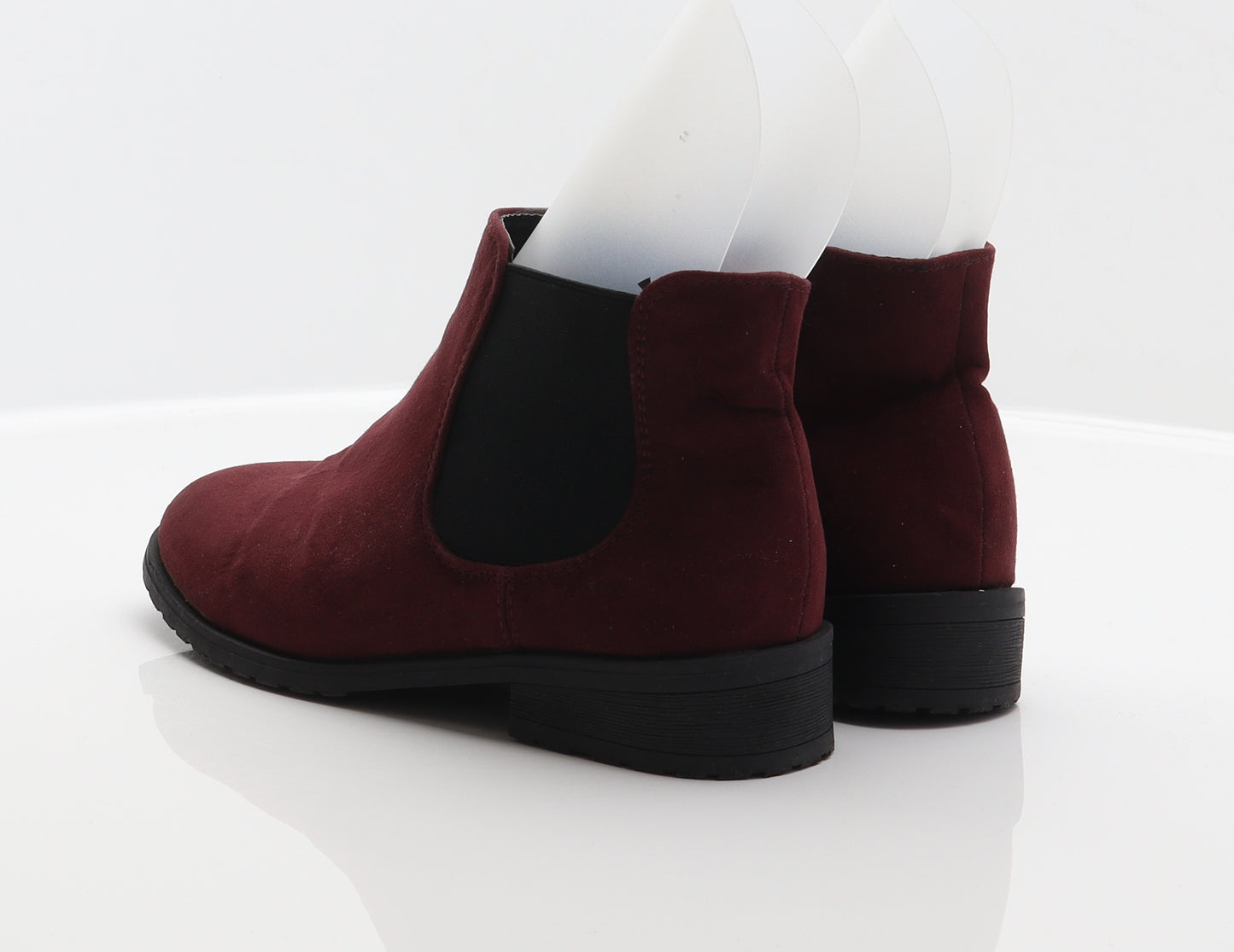 New Look Womens Red Polyester Chelsea Boot UK 5 38