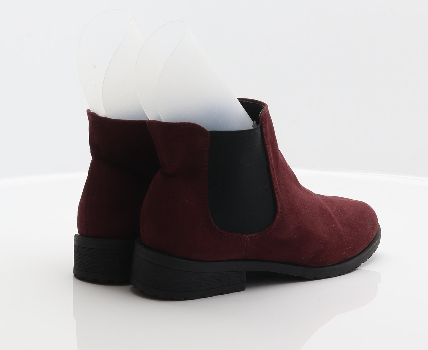 New Look Womens Red Polyester Chelsea Boot UK 5 38