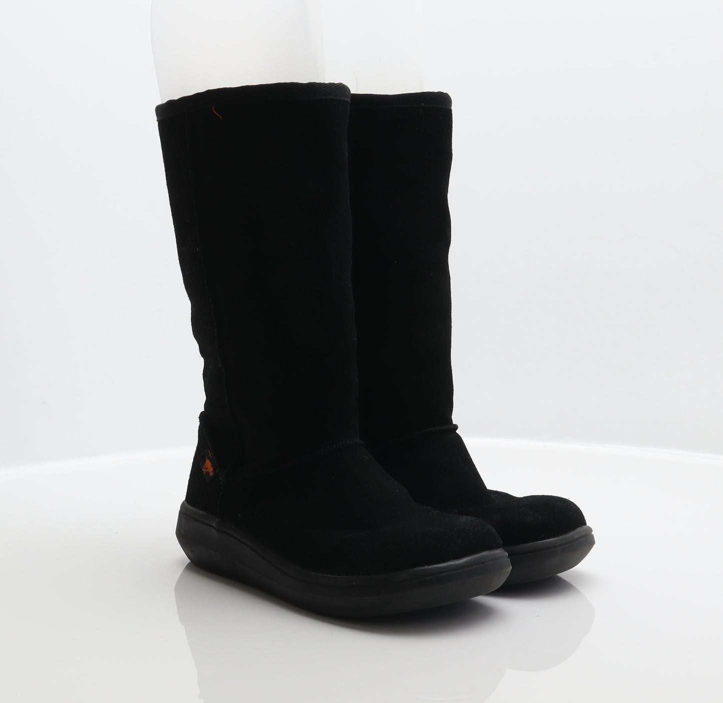 Rocket Dog Womens Black Suede Shearling Style Boot UK 3 36