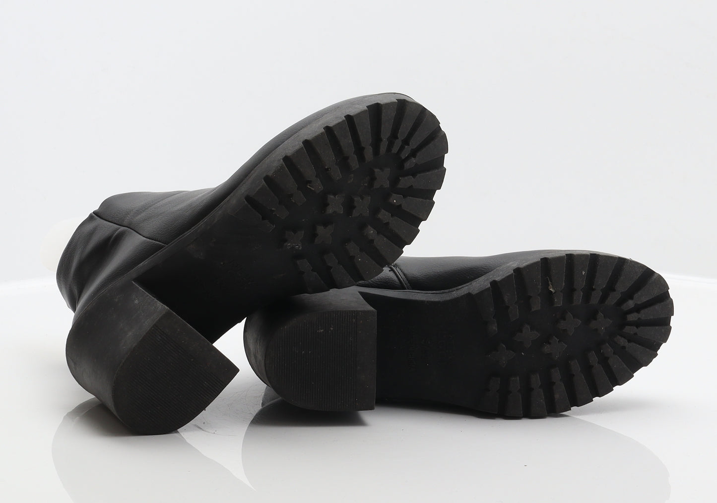 New Look Womens Black Synthetic Bootie Boot UK 5 39