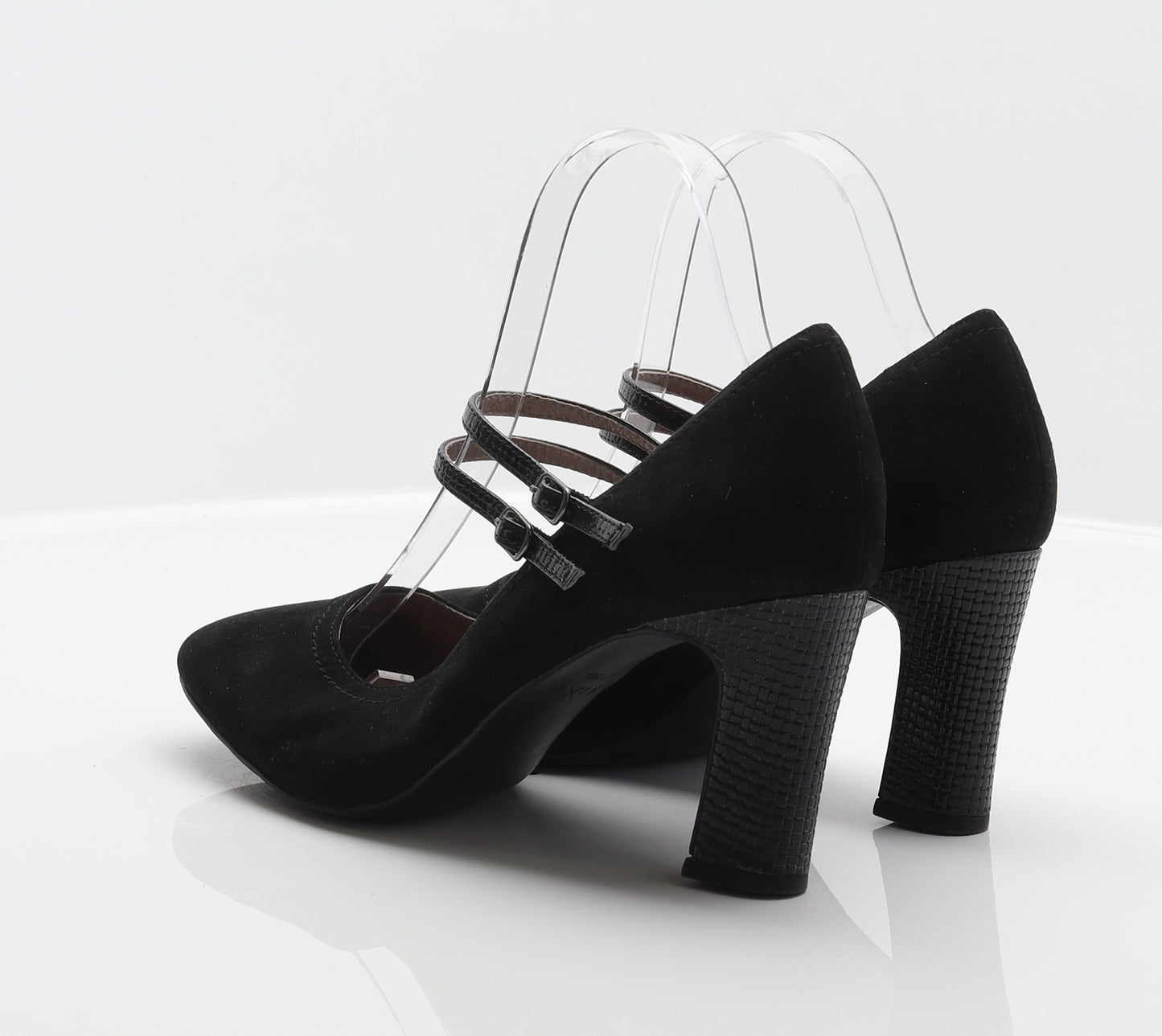 NEXT Womens Black Polyester Court Heel UK 6 39