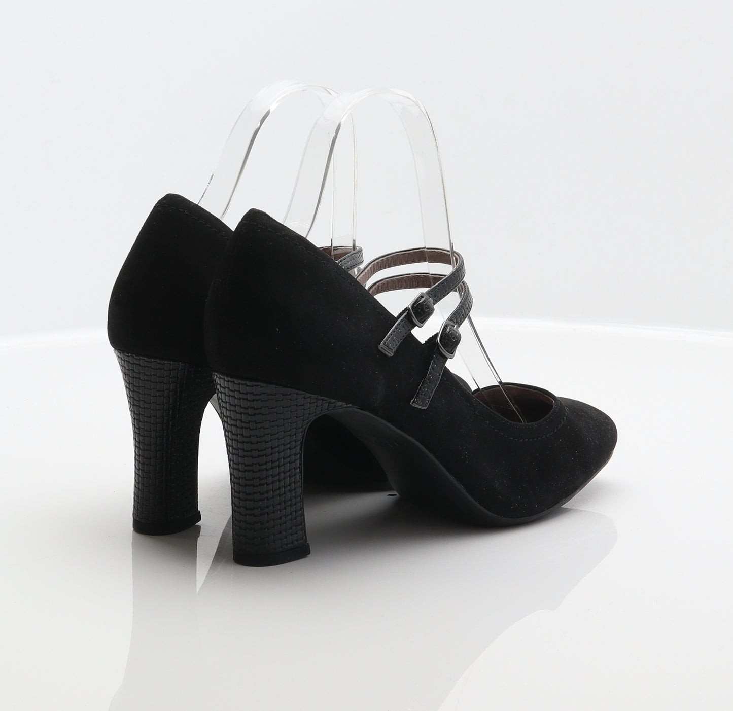 NEXT Womens Black Polyester Court Heel UK 6 39