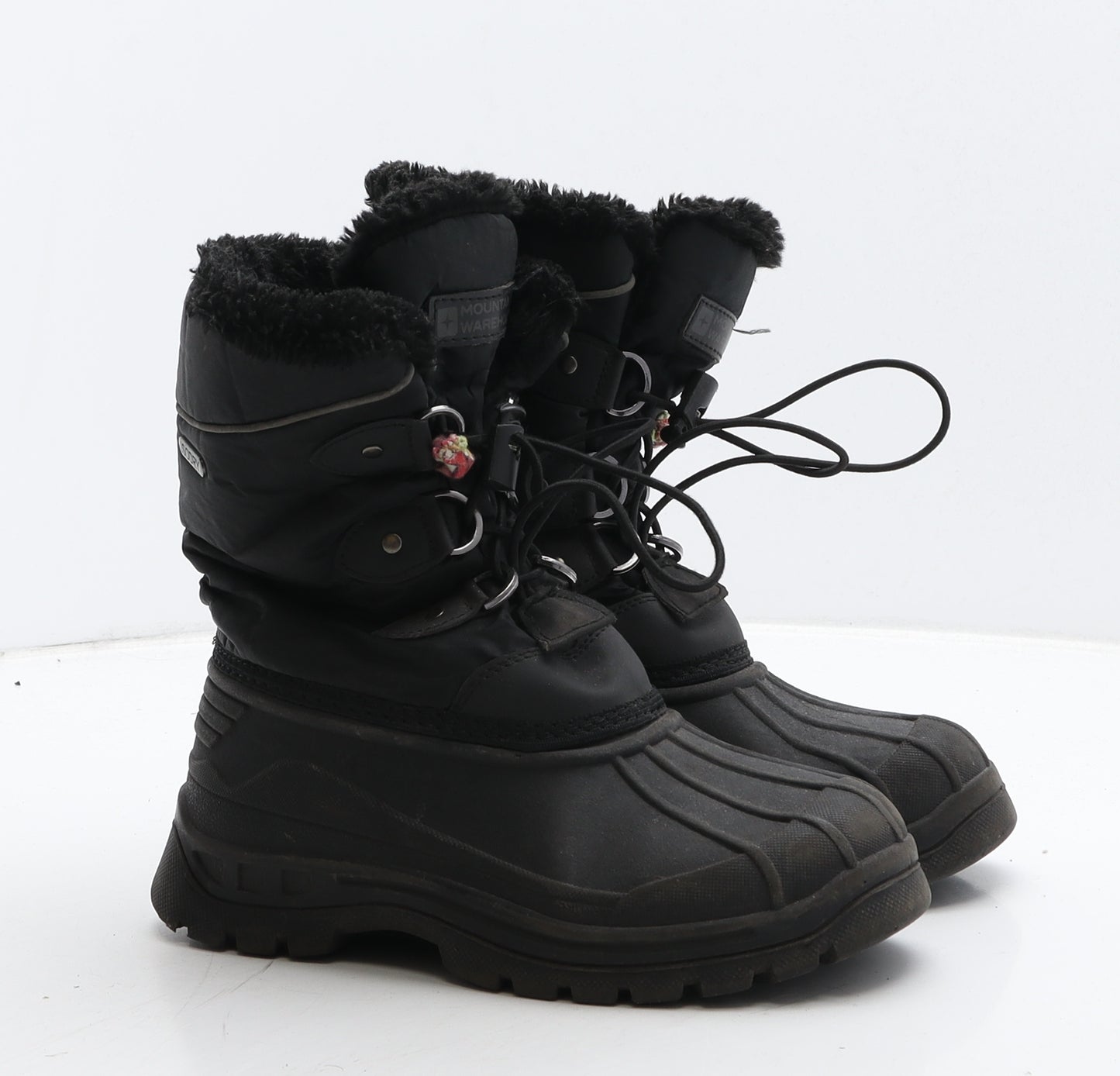 Mountain Warehouse Boys Black Polyester Snow Boot Boot UK 12 30