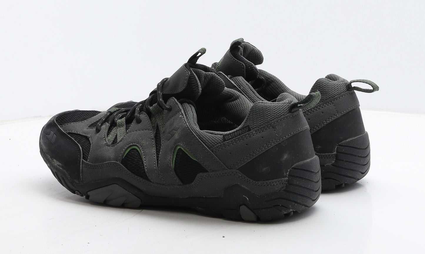 Trespass Mens Black Fabric Trainer UK 12 46