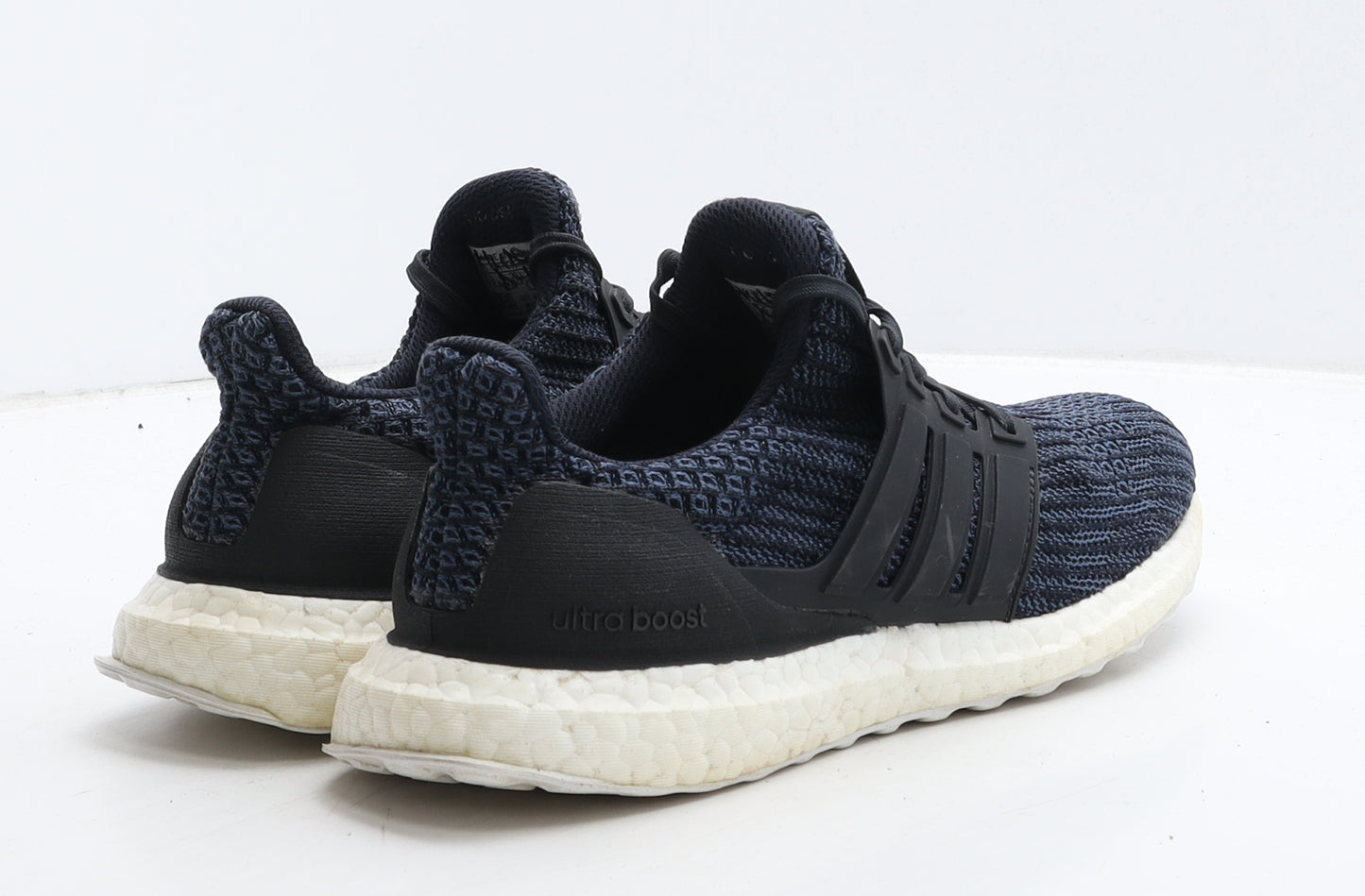 adidas Womens Blue Striped Fabric Trainer UK 6.5 39.5 - Ultra boost