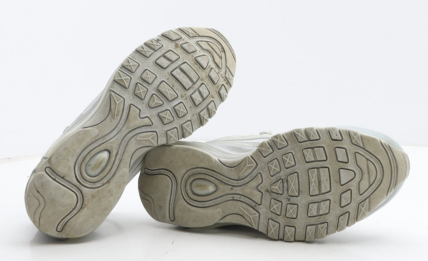 Nike Womens Ivory Geometric Fabric Trainer UK 4 37.5